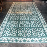 まるで絨毯のようなセメントタイル! まるで絨毯のようなセメントタイル!