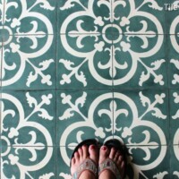 セメントタイル、可愛いですね♡ セメントタイル、可愛いですね♡